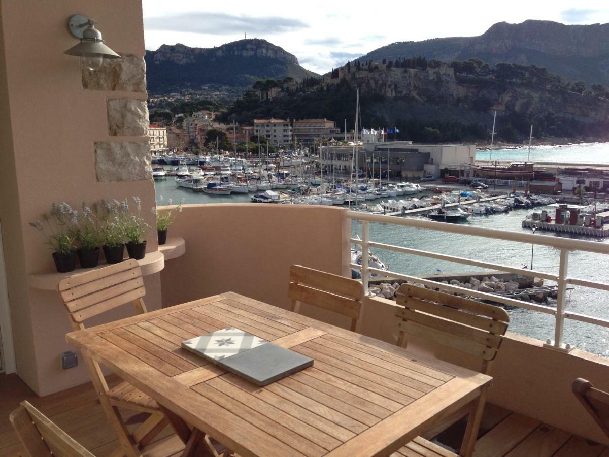 Appartamento Les Barques, Vue Splendide Sur Le Port De Cassis Esterno foto
