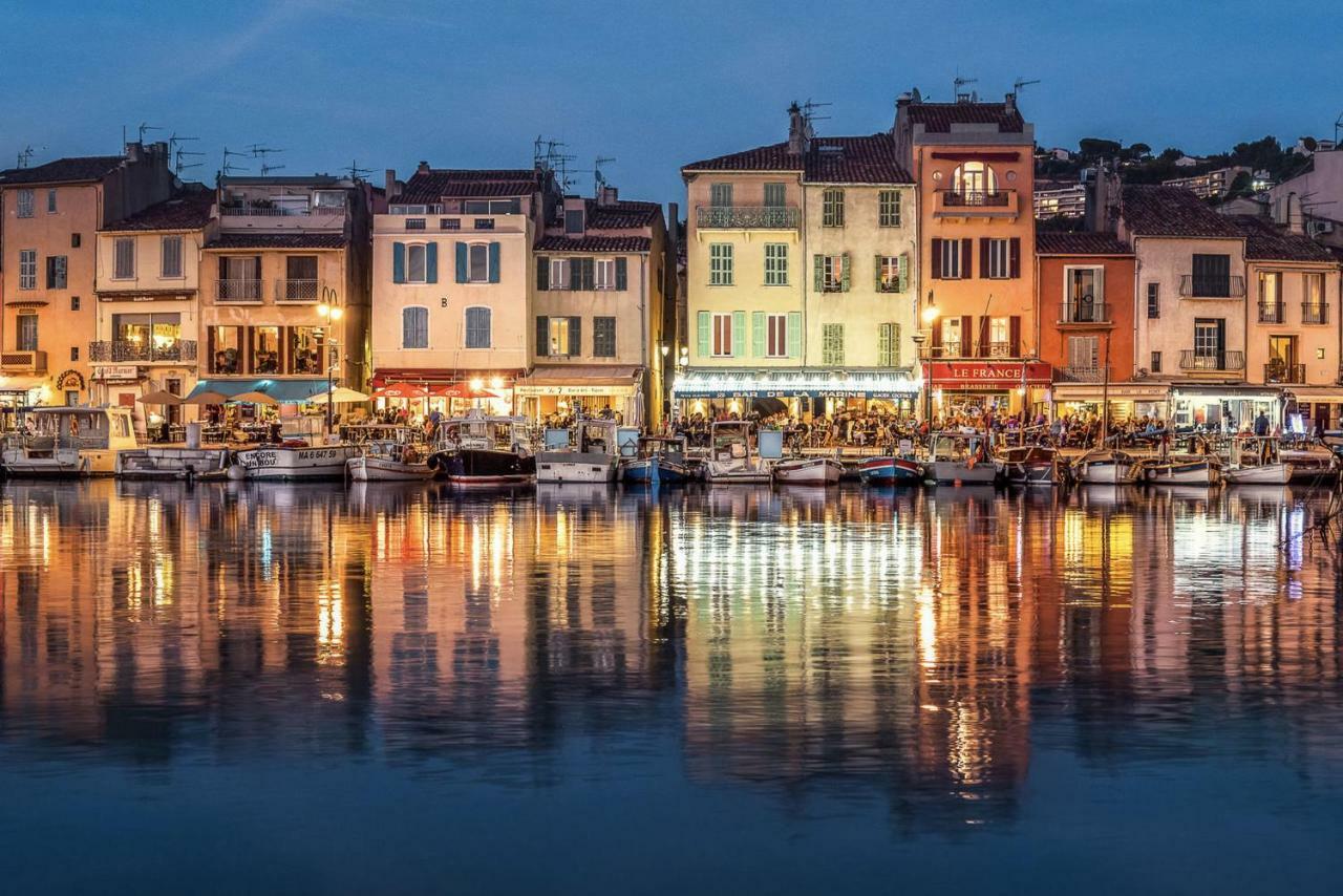 Appartamento Les Barques, Vue Splendide Sur Le Port De Cassis Esterno foto