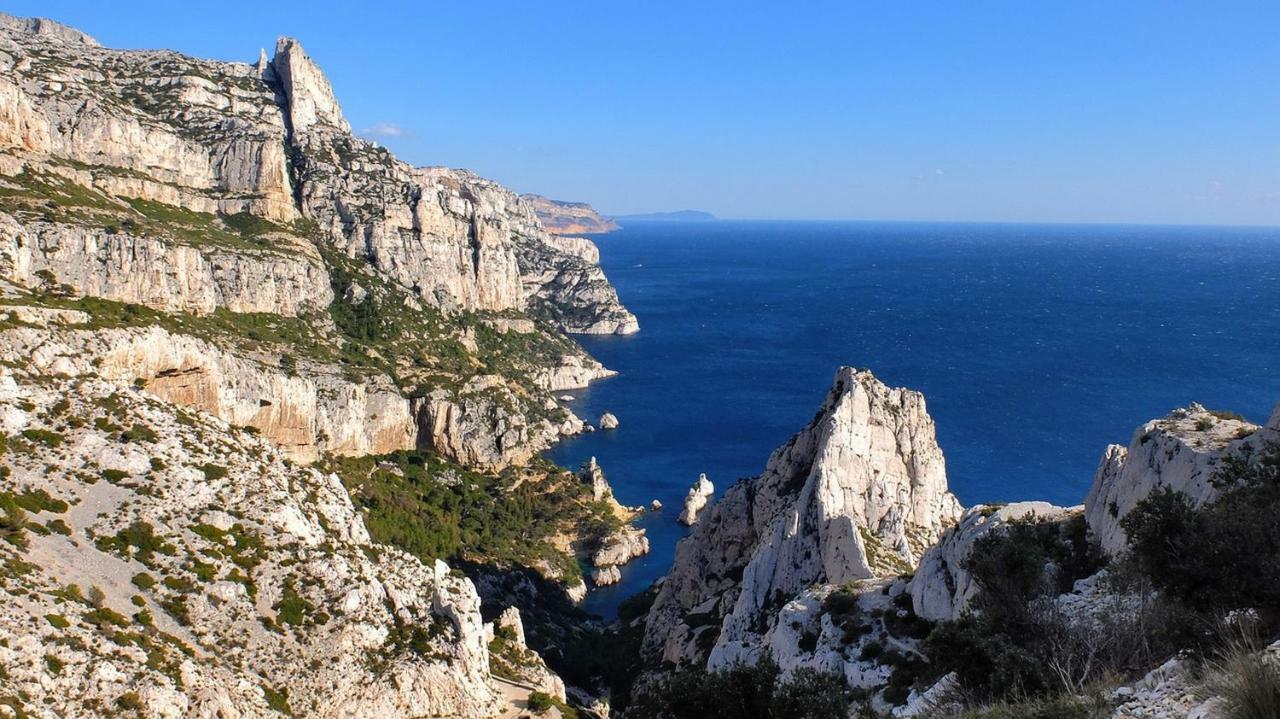 Appartamento Les Barques, Vue Splendide Sur Le Port De Cassis Esterno foto