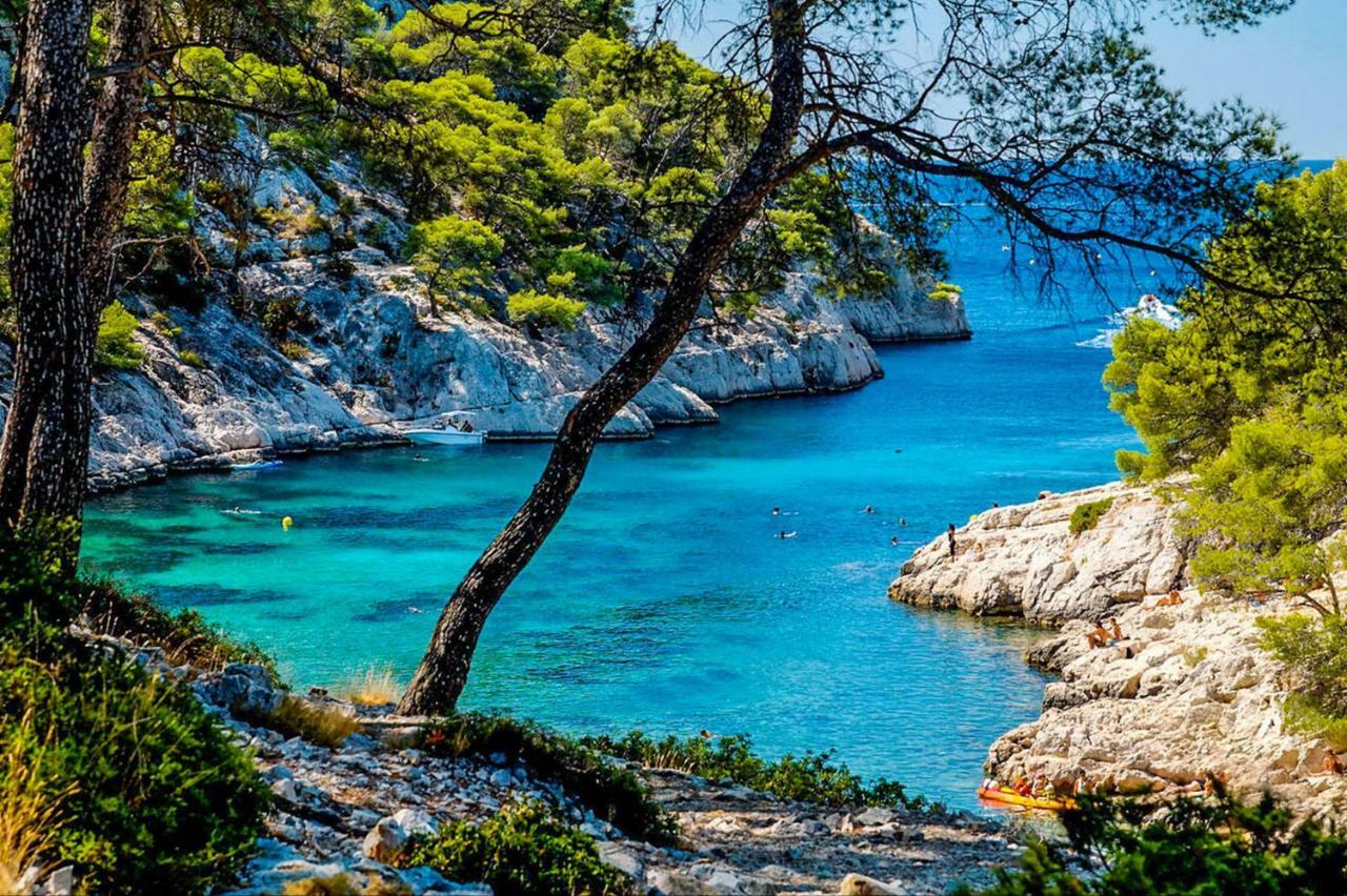 Appartamento Les Barques, Vue Splendide Sur Le Port De Cassis Esterno foto